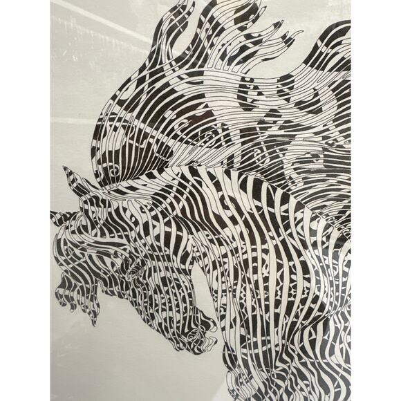 Guillaume Azoulay "L'ARLECCHINO" Etching on paper Numbered 19/30 Signed - Picture 7 of 7